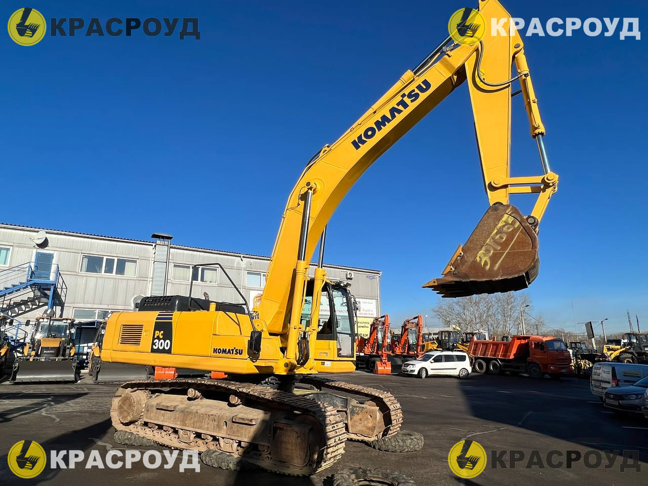 Гусеничный экскаватор Komatsu PC300 Б/У