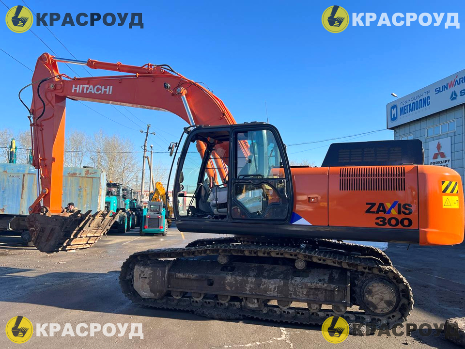 Гусеничный экскаватор Hitachi ZX300-5A Б/У