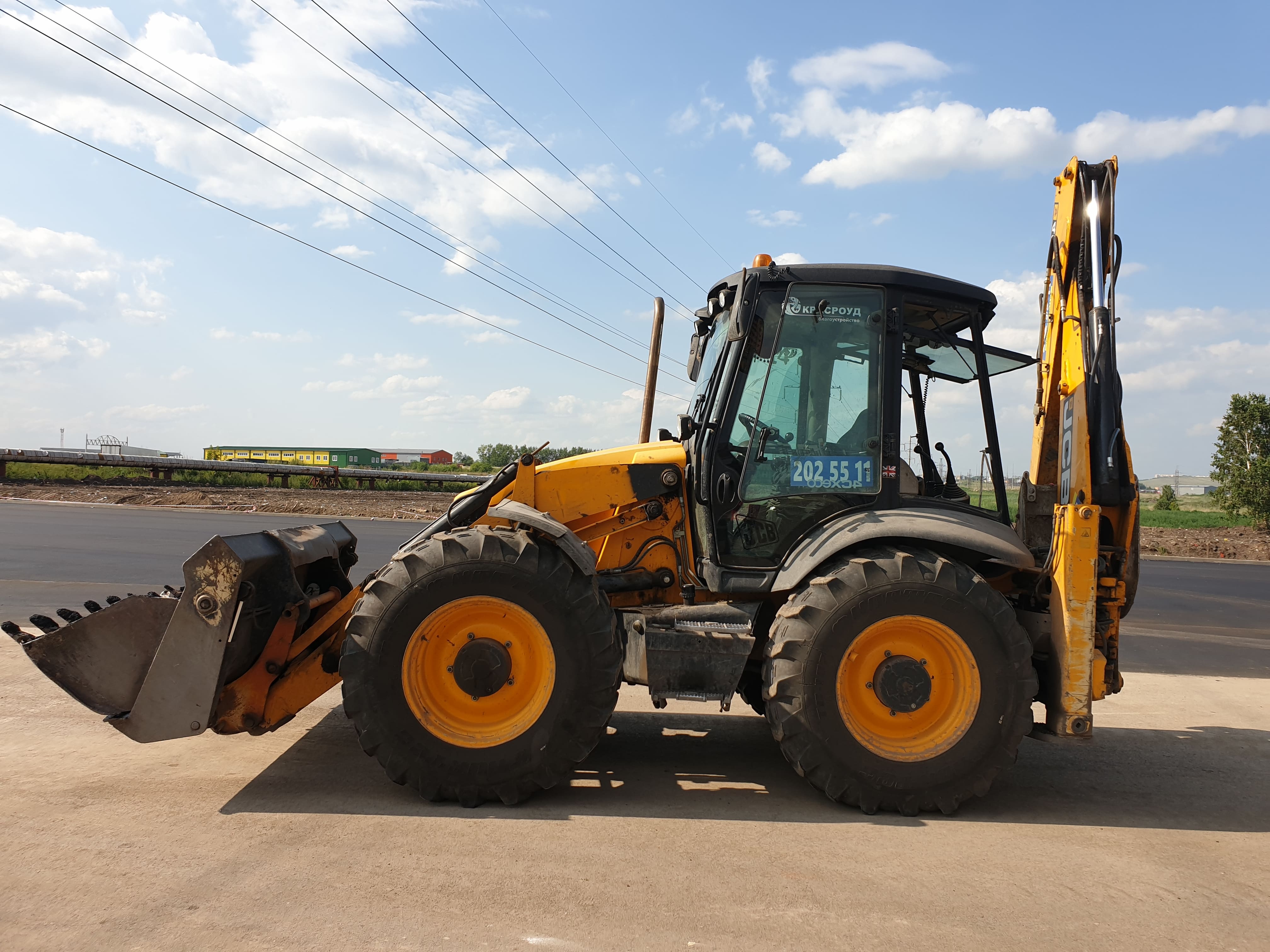 Экскаватор-погрузчик JCB 4CX